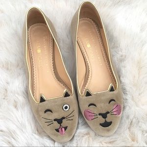 Charlotte Olympia emoticats cat kitty flats 37